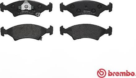 Brembo P 30 009 - Brake Pad Set, disc brake autospares.lv