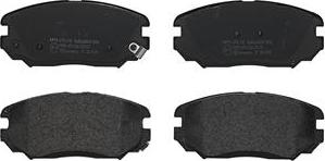 Brembo P 30 038 - Brake Pad Set, disc brake autospares.lv