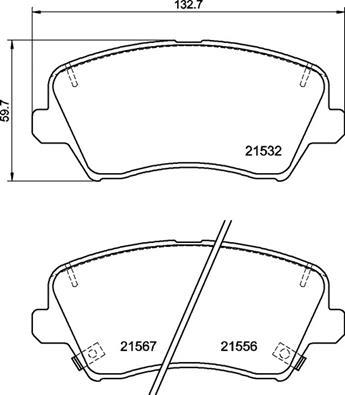 Brembo P 30 123 - Brake Pad Set, disc brake autospares.lv