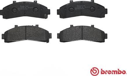 Brembo P 24 041 - Brake Pad Set, disc brake autospares.lv