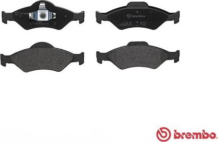 Brembo P 24 054 - Brake Pad Set, disc brake autospares.lv