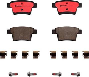 Brembo P24063N - Brake Pad Set, disc brake autospares.lv