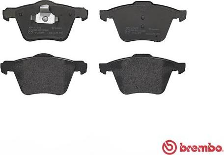 Brembo P 24 077 - Brake Pad Set, disc brake autospares.lv