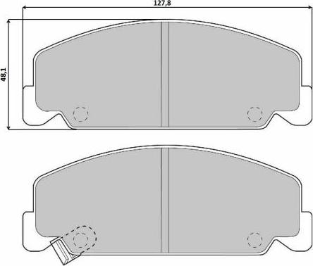 Brembo P 28 018 - Brake Pad Set, disc brake autospares.lv