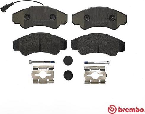 Brembo P 23 092 - Brake Pad Set, disc brake autospares.lv