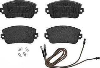 Brembo P 23 007 - Brake Pad Set, disc brake autospares.lv