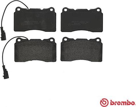 Brembo P 23 078 - Brake Pad Set, disc brake autospares.lv