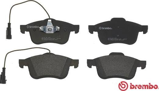 Brembo P 23 163 - Brake Pad Set, disc brake autospares.lv