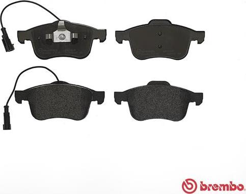 Brembo P 23 103 - Brake Pad Set, disc brake autospares.lv