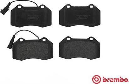 Brembo P 23 139 - Brake Pad Set, disc brake autospares.lv