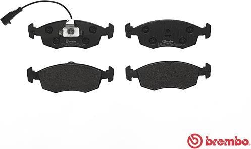 Brembo P 23 121 - Brake Pad Set, disc brake autospares.lv