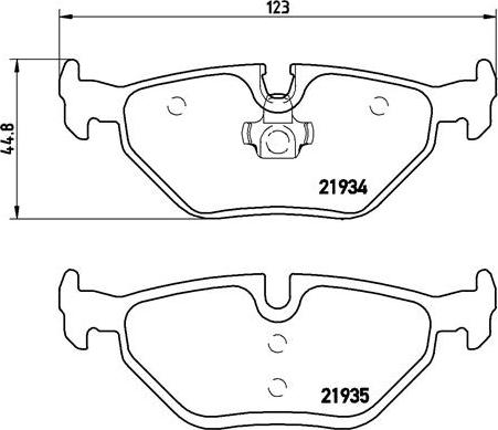 Ween 151-2539 - Brake Pad Set, disc brake autospares.lv