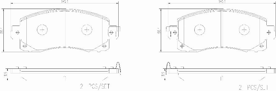 Brembo P78028N - Brake Pad Set, disc brake autospares.lv