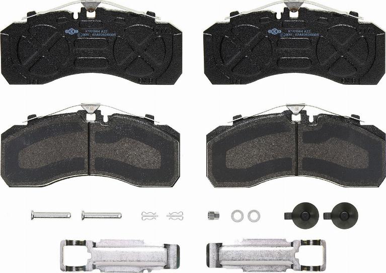 Brembo P B4 501S - Brake Pad Set, disc brake autospares.lv