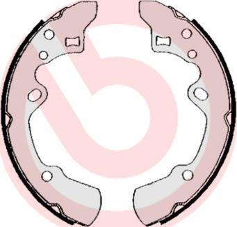 Brembo S 49 503 - Brake Shoe Set autospares.lv