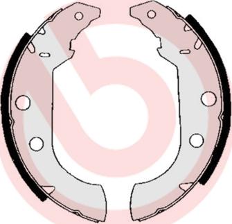 Brembo S 61 517 - Brake Shoe Set autospares.lv