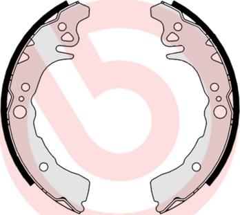 Brembo S 16 514 - Brake Shoe Set autospares.lv