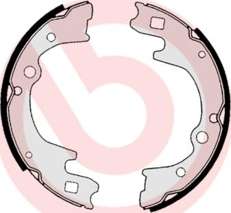 Brembo S 30 515 - Brake Shoe Set autospares.lv