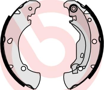 Brembo S 23 519 - Brake Shoe Set autospares.lv