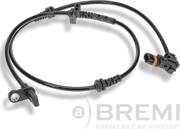 Bremi 51299 - Sensor, wheel speed autospares.lv