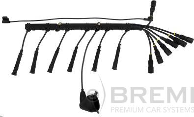 Bremi 538/100 - Ignition Cable Kit autospares.lv