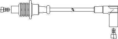 Bremi 668/45 - Ignition Cable autospares.lv