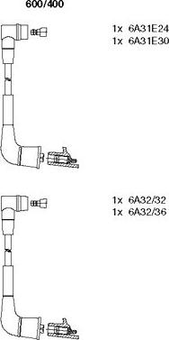 Bremi 600/400 - Ignition Cable Kit autospares.lv