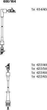 Bremi 600/164 - Ignition Cable Kit autospares.lv