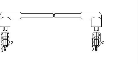 Bremi 627/50 - Ignition Cable autospares.lv