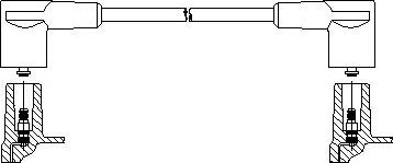 Bremi 677/75 - Ignition Cable autospares.lv