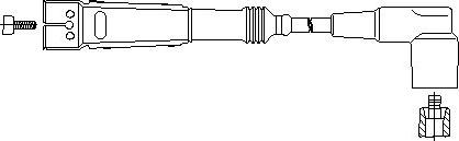 Bremi 157/55 - Ignition Cable autospares.lv