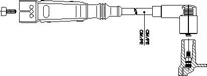 Bremi 111/50 - Ignition Cable autospares.lv