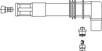 Bremi 13309A5 - Plug, spark plug autospares.lv