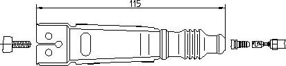 Bremi 13338A5 - Plug, spark plug autospares.lv