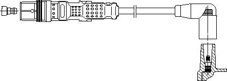 Bremi 1A02/70 - Ignition Cable autospares.lv