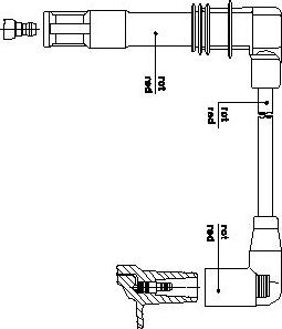 Bremi 1A30/25 - Ignition Cable autospares.lv