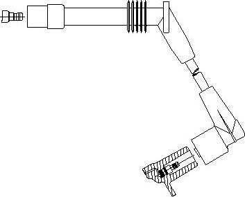 Bremi 379/27 - Ignition Cable autospares.lv