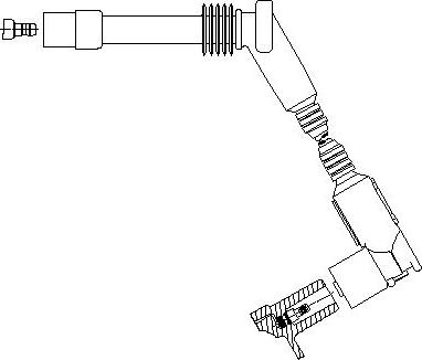 Bremi 379S44 - Ignition Cable autospares.lv