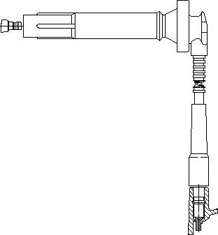 Bremi 3A59E57 - Ignition Cable autospares.lv