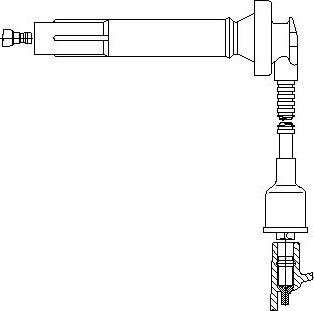 Bremi 3A60E46 - Ignition Cable autospares.lv