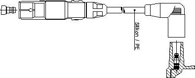 Bremi 210/26 - Ignition Cable autospares.lv