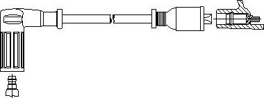 Bremi 724/40 - Ignition Cable autospares.lv