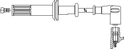 Bremi 721/71 - Ignition Cable autospares.lv