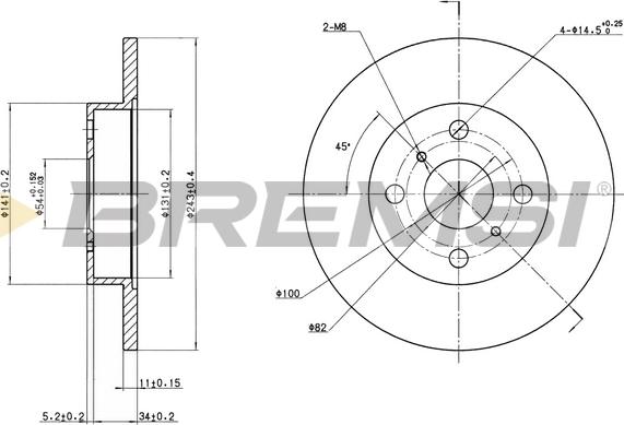 Bremsi CD6346S - Brake Disc autospares.lv