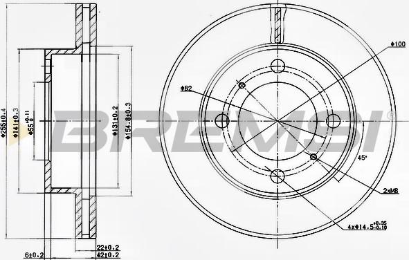 Bremsi CD6794V - Brake Disc autospares.lv