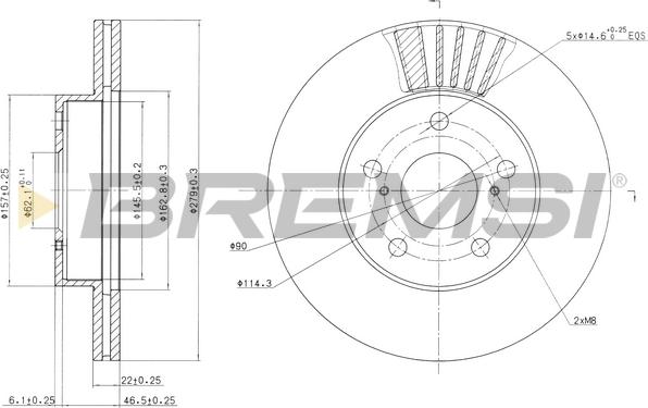 Bremsi CD6777V - Brake Disc autospares.lv