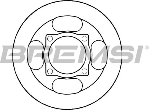 Bremsi CD7917S - Brake Disc autospares.lv