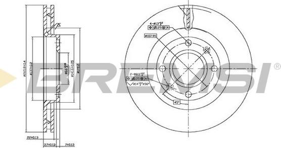 Bremsi CD7140V - Brake Disc autospares.lv