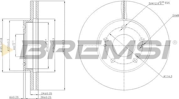 Bremsi CD7393V - Brake Disc autospares.lv