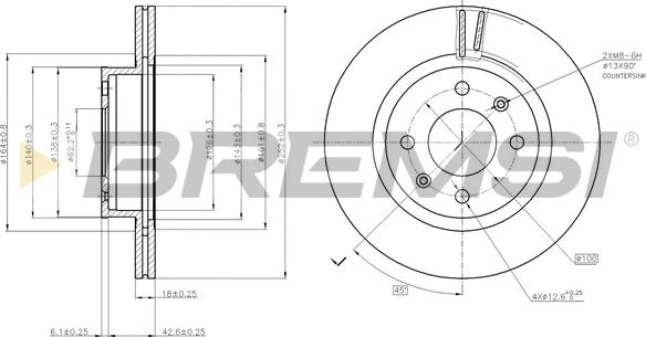 Bremsi CD7792V - Brake Disc autospares.lv